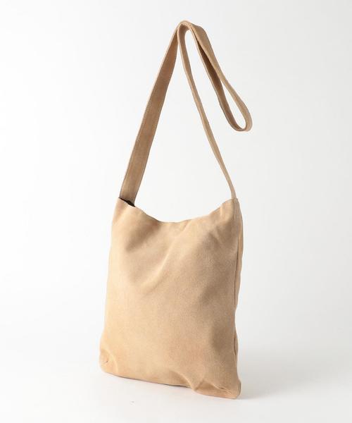 green label relaxing（グリーンレーベルリラクシング）の「BC GLR SUEDE/LT ショルダーバッグ ◆（ショルダーバッグ・メンズ・ベージュ/ダークブラウン/ネイビー・FREE）」の8枚目の写真