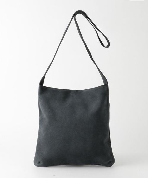 green label relaxing（グリーンレーベルリラクシング）の「BC GLR SUEDE/LT ショルダーバッグ ◆（ショルダーバッグ・メンズ・ベージュ/ダークブラウン/ネイビー・FREE）」の14枚目の写真