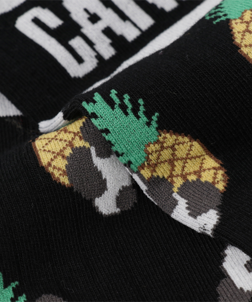 Candy Stripper（キャンディストリッパー）の「ALOHA PEPE RIB SOCKS（ソックス/靴下・レディース・オフホワイト/ブラック/ピンク・FREE）」の6枚目の写真