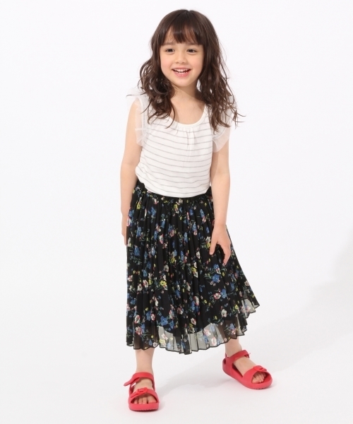 GLOBAL WORK(グローバルワーク)の「【キッズ】チュールソデTシャツ半袖/756647(Tシャツ/カットソー・キッズ・その他1/ネイビー/ホワイト/ライトグリーン・SMALL/LARGE/XX-LARGE/X-LARGE/MEDIUM)」の14枚目の写真