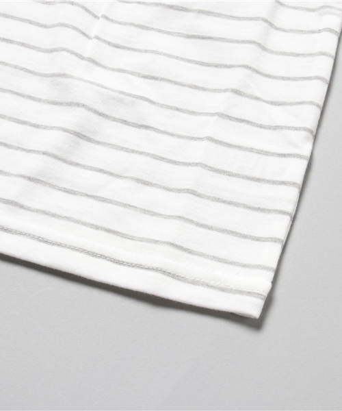 GLOBAL WORK(グローバルワーク)の「【キッズ】チュールソデTシャツ半袖/756647(Tシャツ/カットソー・キッズ・その他1/ネイビー/ホワイト/ライトグリーン・SMALL/LARGE/XX-LARGE/X-LARGE/MEDIUM)」の8枚目の写真