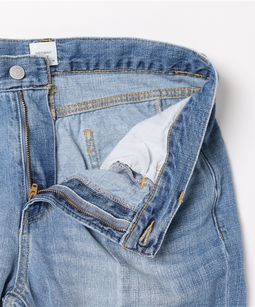 WEGO（ウィゴー）の「WEGO/エアデニムリメイクスリムパンツ（デニムパンツ・メンズ・ブラック/インディゴブルー・LARGE/MEDIUM）」の10枚目の写真