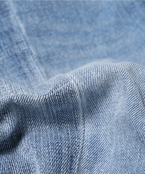 WEGO（ウィゴー）の「WEGO/エアデニムリメイクスリムパンツ（デニムパンツ・メンズ・ブラック/インディゴブルー・LARGE/MEDIUM）」の11枚目の写真