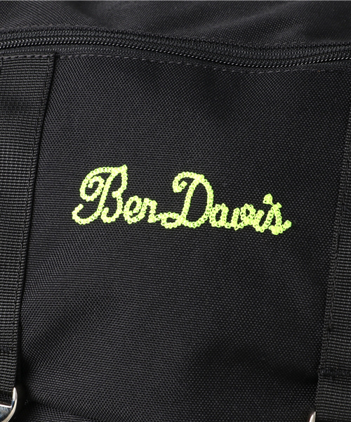 BEN DAVIS ORIGINALS（ベンデイビスオリジナルス）の「BEN DAVIS METAL DAYPACK COLOR/ベンデイビス メタルデイパックカラー（バックパック/リュック・メンズ・ブラック×ピンク/ブラック×グリーン・FREE）」の6枚目の写真