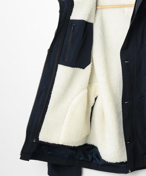 coen（コーエン）の「3WAYボアマウンテンパーカー（マウンテンパーカー・メンズ・ネイビー/オリーブ/ベージュ・LARGE/X-LARGE/MEDIUM/SMALL）」の18枚目の写真