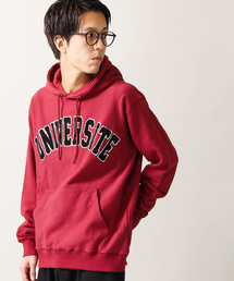 WEGO/サガラワッペンロゴパーカー