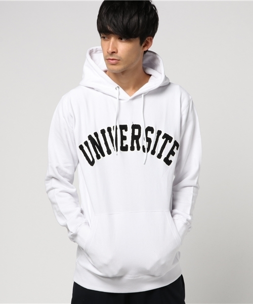 WEGO(ウィゴー)の「WEGO/サガラワッペンロゴパーカー(パーカー・メンズ・ブラック/ホワイト/ワイン/杢グレー・LARGE/MEDIUM)」の19枚目の写真