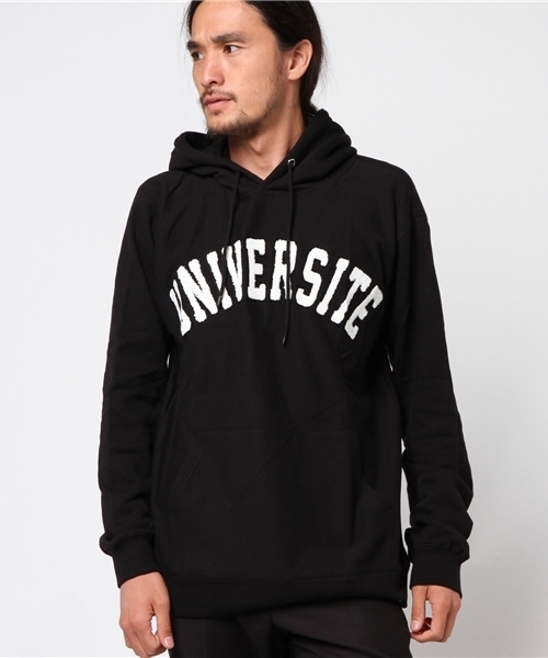 WEGO(ウィゴー)の「WEGO/サガラワッペンロゴパーカー(パーカー・メンズ・ブラック/ホワイト/ワイン/杢グレー・LARGE/MEDIUM)」の20枚目の写真