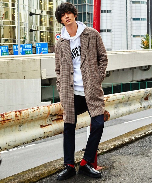 WEGO(ウィゴー)の「WEGO/サガラワッペンロゴパーカー(パーカー・メンズ・ブラック/ホワイト/ワイン/杢グレー・LARGE/MEDIUM)」の21枚目の写真