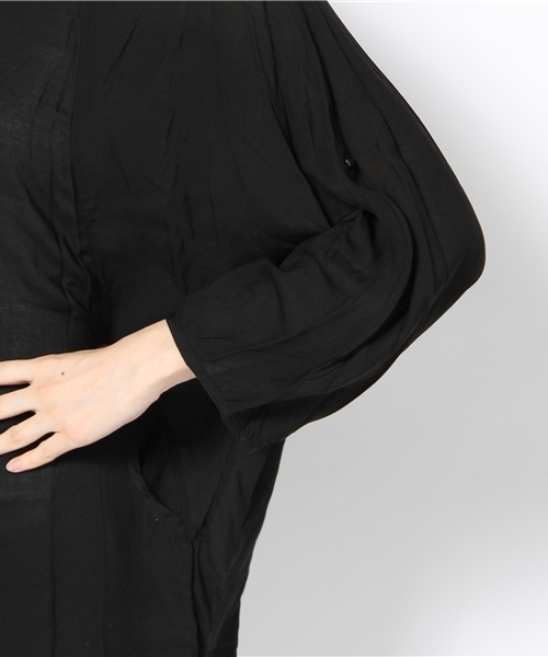 LB-03（エルビー・ゼロスリー）の「ドルマンシャツ（シャツ/ブラウス・レディース・ホワイト系/ブラック系/ピンク系3・FREE）」の7枚目の写真