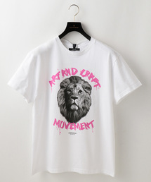 yoshiokubo | 【yoshio kubo×LOVELESS/GUILD PRIME】MENS ROUND NECK T "LION"(Tシャツ/カットソー)