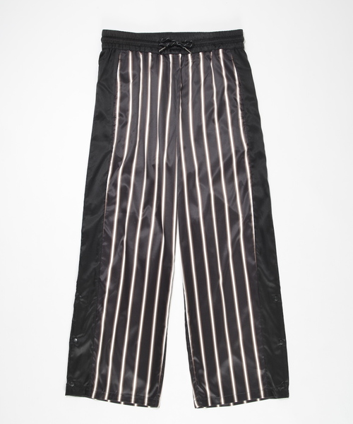 SUPERTHANKS（スーパーサンクス）の「サテンワイドパンツ（その他パンツ・メンズ・モカ/ストライプ/ブラック/レオパード・S/L/M）」の13枚目の写真