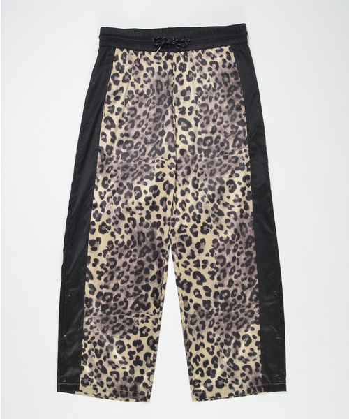 SUPERTHANKS（スーパーサンクス）の「サテンワイドパンツ（その他パンツ・メンズ・モカ/ストライプ/ブラック/レオパード・S/L/M）」の14枚目の写真