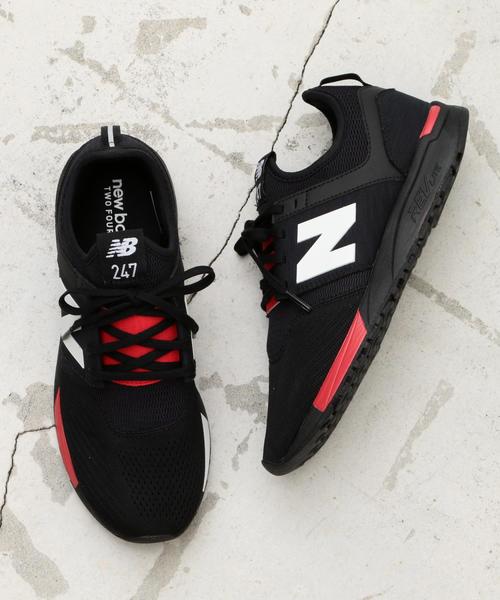 NEW BALANCE(ニューバランス)の「<new balance(ニューバランス)>∴MRL247 スニーカー(スニーカー・レディース・ホワイト/ブラック・23cm/23.5cm/25cm/24cm/24.5cm/22.5cm)」の2枚目の写真