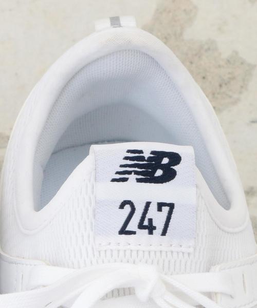 NEW BALANCE(ニューバランス)の「<new balance(ニューバランス)>∴MRL247 スニーカー(スニーカー・レディース・ホワイト/ブラック・23cm/23.5cm/25cm/24cm/24.5cm/22.5cm)」の4枚目の写真