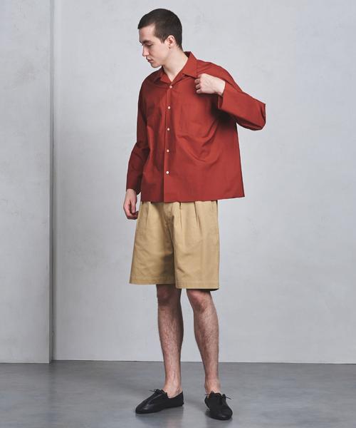 AURALEE（オーラリー）の「＜AURALEE（オーラリー）＞ RELAX OPEN（シャツ/ブラウス・メンズ・ブラック/レッド/ホワイト・3/4/5）」の3枚目の写真