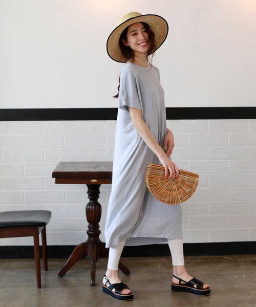 DONOBAN(ドノバン)の「シルク混リブレギンス(レギンス/スパッツ・レディース・ホワイト/ブラック/ベージュ・M)」の17枚目の写真