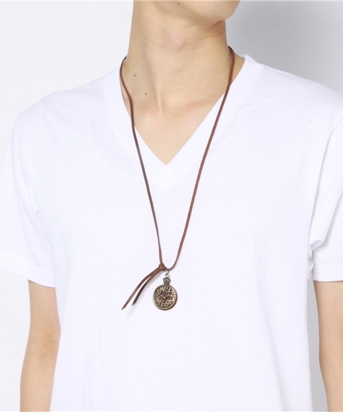 WEGO(ウィゴー)の「WEGO/時計ネックレス(ネックレス・メンズ・ブラウン/ダークブラウン/ブルー・FREE)」の7枚目の写真