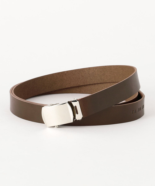 BEAUTY&YOUTH UNITED ARROWS(ビューティーアンドユースユナイテッドアローズ)の「【別注】 <TANDEM WORK> G1 BELT/ベルト ◆(ベルト・メンズ・ブラック/ダークブラウン/オリーブ/シルバー/オレンジ・FREE)」の2枚目の写真