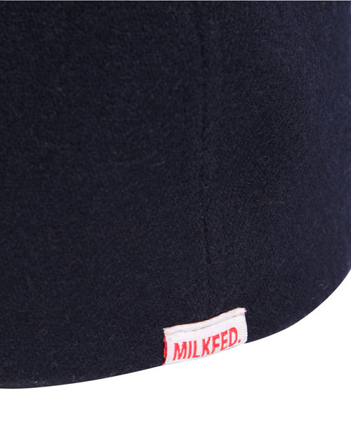 MILKFED.(ミルクフェド)の「【mini11月号掲載商品】BASE BALL CAP "MFD."(キャップ・レディース・ネイビー/レッド・ONESIZE)」の5枚目の写真