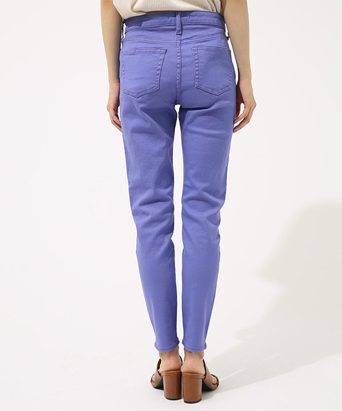 AZUL by moussy（アズールバイマウジー）の「カツラギカラースキニー（その他パンツ・レディース・パープル/ブラック/ホワイト・SMALL/X-SMALL/LARGE/MEDIUM）」の9枚目の写真