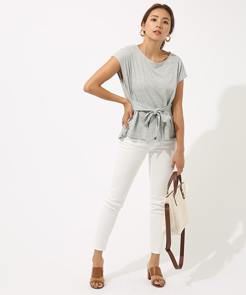 AZUL by moussy（アズールバイマウジー）の「カツラギカラースキニー（その他パンツ・レディース・パープル/ブラック/ホワイト・SMALL/X-SMALL/LARGE/MEDIUM）」の22枚目の写真