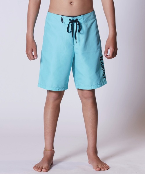 Hurley （ハーレー）の「B HRLY OAO SUPERSUEDE BDST / ハーレー ボーイズ 水着 サーフショーツ ボードショーツ（水着・キッズ・ブラック/グリーン/レッド/グリーン系その他/ブルー/ブルー系その他・24inch/25inch/26inch/27inch/23inch）」の8枚目の写真