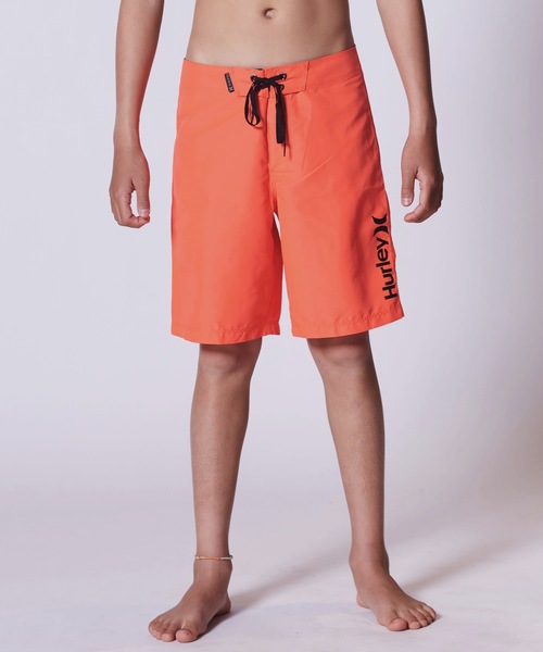 Hurley （ハーレー）の「B HRLY OAO SUPERSUEDE BDST / ハーレー ボーイズ 水着 サーフショーツ ボードショーツ（水着・キッズ・ブラック/グリーン/レッド/グリーン系その他/ブルー/ブルー系その他・24inch/25inch/26inch/27inch/23inch）」の9枚目の写真