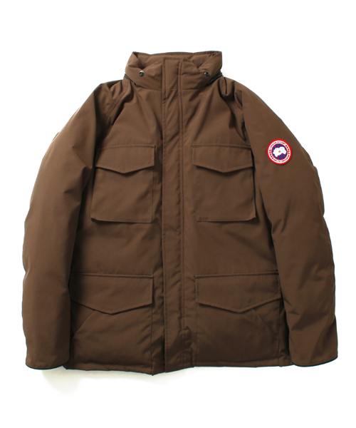 BEAMS（ビームス）の「CANADA GOOSE / KAMLOOPS（ダウンジャケット/コート・メンズ・ブラック/ブラウン系その他/タン・SMALL/MEDIUM/LARGE）」の6枚目の写真