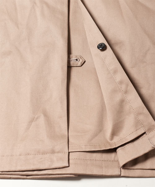 NANO universe（ナノユニバース）の「ロングダブルトレンチコート（トレンチコート・メンズ・ブラック/ベージュ/カーキ・SMALL/MEDIUM/LARGE）」の21枚目の写真