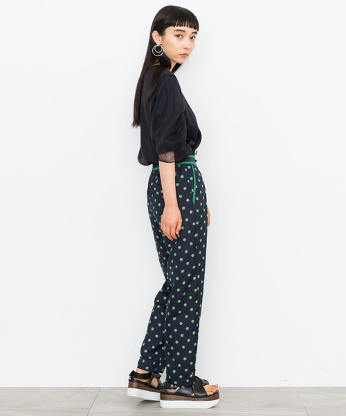 MUVEIL（ミュベール）の「【MUVEIL】トリコットレイヤードTシャツ（Tシャツ/カットソー・レディース・ホワイト/ネイビー/グレー・38/36）」の8枚目の写真