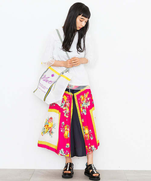 MUVEIL（ミュベール）の「【MUVEIL】トリコットレイヤードTシャツ（Tシャツ/カットソー・レディース・ホワイト/ネイビー/グレー・38/36）」の11枚目の写真