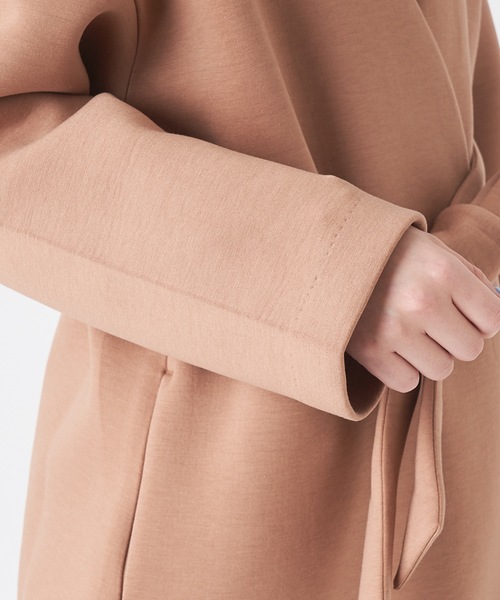 natural couture（ナチュラルクチュール）の「ノーカラーおしゃれコート（その他アウター・レディース・ライトグレー/ミント/キャメル/グレイッシュベージュ・FREE）」の13枚目の写真