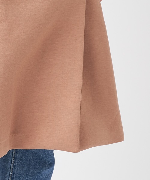 natural couture（ナチュラルクチュール）の「ノーカラーおしゃれコート（その他アウター・レディース・ライトグレー/ミント/キャメル/グレイッシュベージュ・FREE）」の15枚目の写真