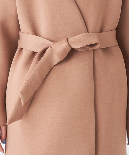 natural couture（ナチュラルクチュール）の「ノーカラーおしゃれコート（その他アウター・レディース・ライトグレー/ミント/キャメル/グレイッシュベージュ・FREE）」の16枚目の写真