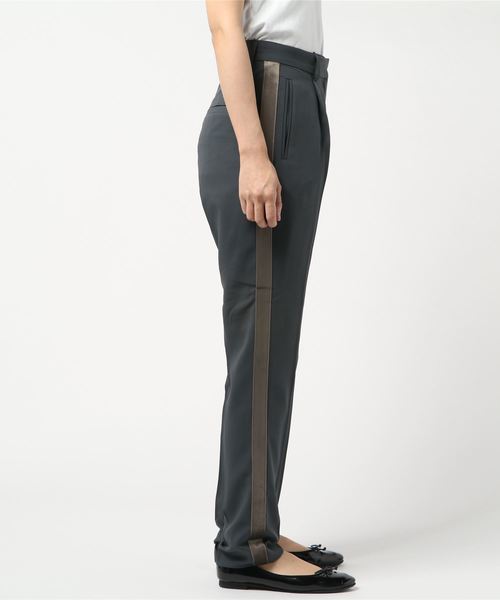 CIEL'AIR（シエルエアー）の「【CIEL'AIR/シエルエア】ベロアサイドラインパンツ（その他パンツ・レディース・ベージュ/グレー・MEDIUM/LARGE）」の6枚目の写真