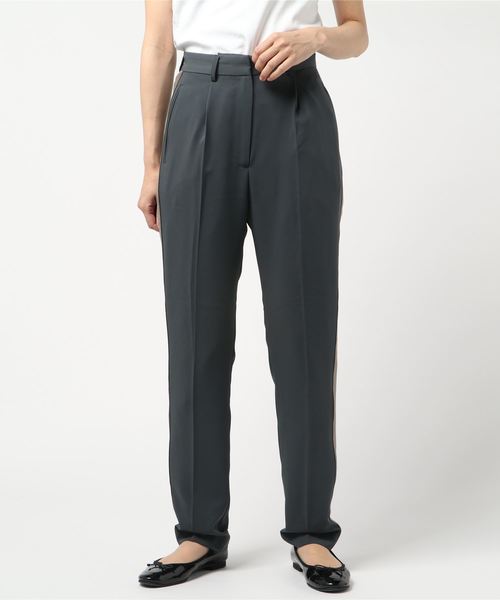 CIEL'AIR（シエルエアー）の「【CIEL'AIR/シエルエア】ベロアサイドラインパンツ（その他パンツ・レディース・ベージュ/グレー・MEDIUM/LARGE）」の9枚目の写真