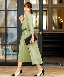 レディースのドレス グリーン カーキ 緑色系 ファッション通販 Zozotown