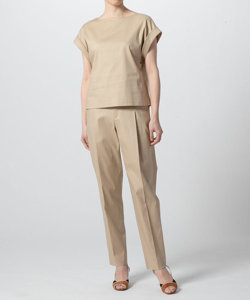 DOUBLE STANDARD CLOTHING(ダブルスタンダードクロージング)の「Sov. RIVERA dry twilパンツ(その他パンツ・レディース・ブラック/ベージュ/ピンク・38/36)」の11枚目の写真