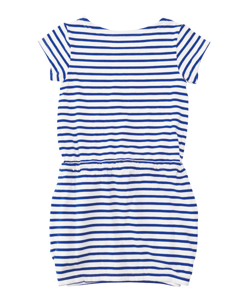 X-girl Stages（エックスガールステージス）の「BASIC DRESS LOGO(4T～7T)（ワンピース・キッズ・ネイビー/ブルー/ピンク/ブラック・7T/6T/5T/4T）」の10枚目の写真