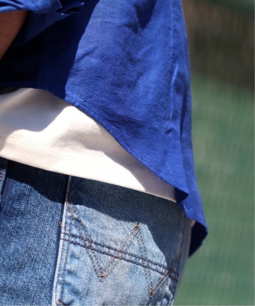 EDIFICE（エディフィス）の「MONTI C/Li カッタウェイ シャツ（シャツ/ブラウス・メンズ・ブルー/スカイブルー/ブルー系その他/ホワイト・LARGE/SMALL/MEDIUM/X-LARGE）」の7枚目の写真