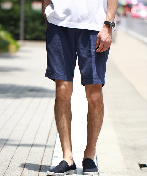 EDIFICE（エディフィス）の「ポリ/アサ COOL MAX ショーツ（その他パンツ・メンズ・ブラック/ブラウン/ブルー系その他・SMALL/MEDIUM/LARGE/X-LARGE）」の3枚目の写真