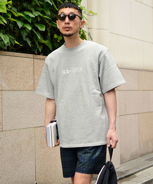 68&brothers(シックスティエイトアンドブラザーズ)の「x AKTR Sweat Tee w/emb.(スウェット・メンズ・ヘザーグレー/オレンジ・MEDIUM/LARGE/X-LARGE/XX-LARGE)」の5枚目の写真