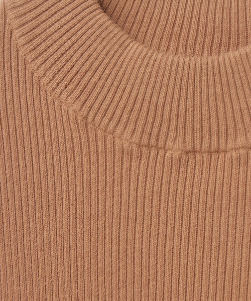 CLANE（クラネ）の「HIGH-NECK RIB KNIT（ニット/セーター）」 - WEAR