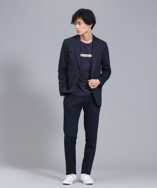 RECENCY OF MINE（リーセンシー オブ マイン）の「【セットアップ対応/Recency of Mine】 FLEX ハウンドトゥースメッシュジャケット（セットアップ・メンズ・ダークブラウン/グレー/ダークネイビー・44/46/48/50）」の21枚目の写真