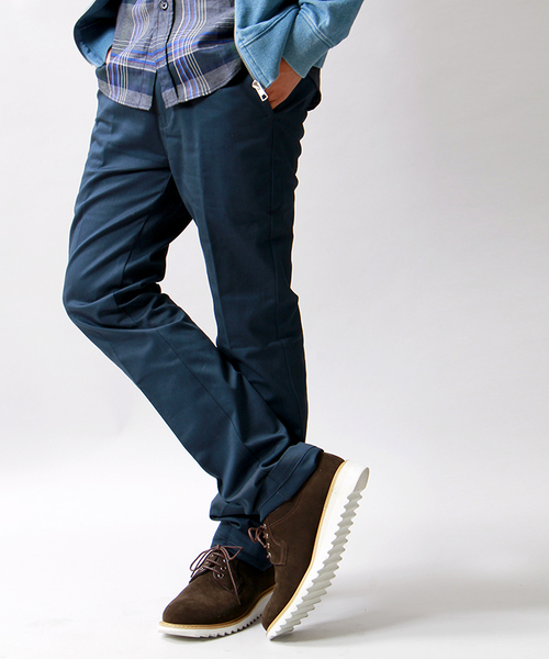 Dickies（ディッキーズ）の「WEGO/Dickiesチノトラウザー（チノパンツ・メンズ・ブラック/ベージュ/ネイビー・MEDIUM/LARGE）」の3枚目の写真