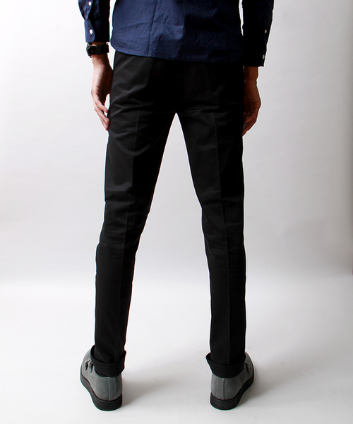 Dickies（ディッキーズ）の「WEGO/Dickiesチノトラウザー（チノパンツ・メンズ・ブラック/ベージュ/ネイビー・MEDIUM/LARGE）」の5枚目の写真