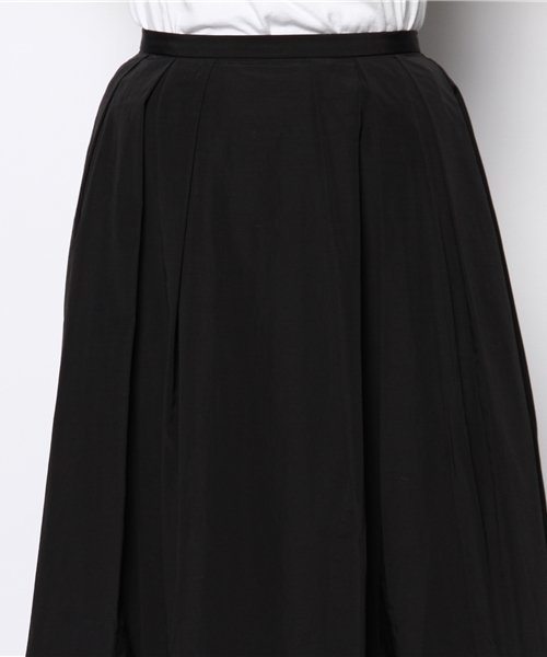 ELFORBR(エルフォーブル)の「ナイロンタフタタックミドルスカート(スカート・レディース・カーキ/ブラック・38/36)」の17枚目の写真