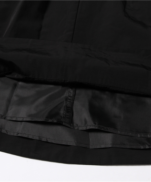 ELFORBR(エルフォーブル)の「ナイロンタフタタックミドルスカート(スカート・レディース・カーキ/ブラック・38/36)」の12枚目の写真