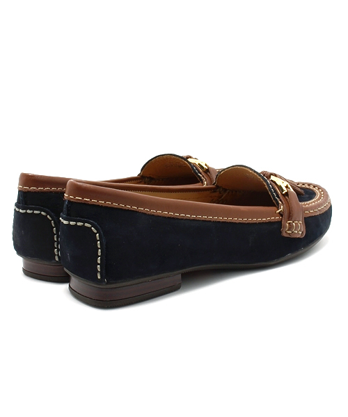 ROSE BUD（ローズバッド）の「(OPPUS-GLOBO)24914-PV2014 BIT MOCCASIN SHOES（モカシン/デッキシューズ・レディース・グリーン/ブルー・36/37/38/39）」の8枚目の写真